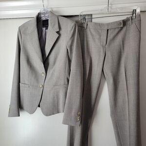 The Limited Light Gray Tailored Suit